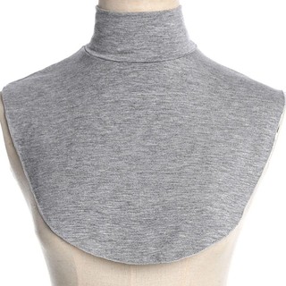PURECOTTON0 Cổ Giả Unisex Cổ Cao Bao Modal Cổ Rùa