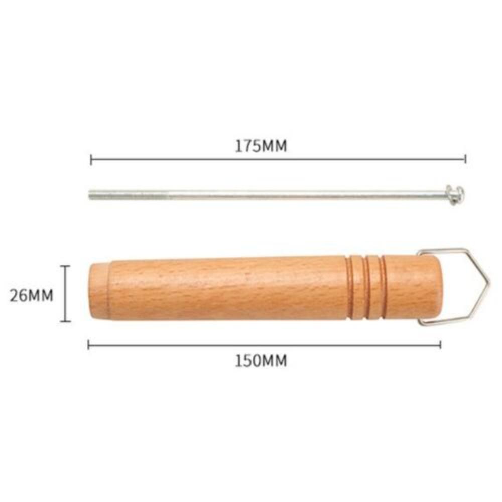 [Vận chuyển nhanh] Tay cầm bằng gỗ ĐƠN GIẢN cho các bộ phận dụng cụ nấu nướng Chảo khác nhau Đồ dùng nhà bếp Tay cầm chảo rán 150 * 26mm