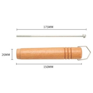 [COD] Tay cầm nồi chảo NOOKSTORY Bộ phận dụng cụ nấu ăn Woodiness Đồ dùng nhà bếp Tay cầm chảo rán 150 * 26mm