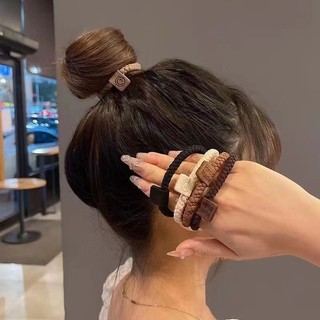 Dây Cột Tóc Co Giãn Hình Mặt Cười Dễ Thương Cho Bé Gái