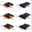 DELMER Đầu nối điện Cắm chống mài mòn Xe máy bền bỉ Nam sang Nữ Bộ cắm Nam & Nữ 1P 2P 3P 4P 5P Dây chuyển đổi