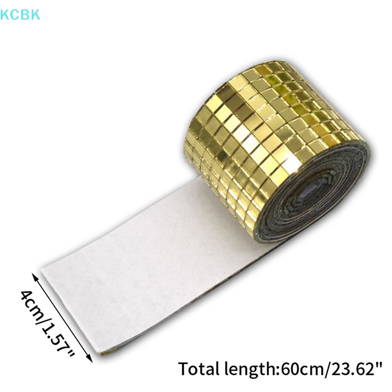 Nhãn dán tường gương vuông Acrylic DIY
