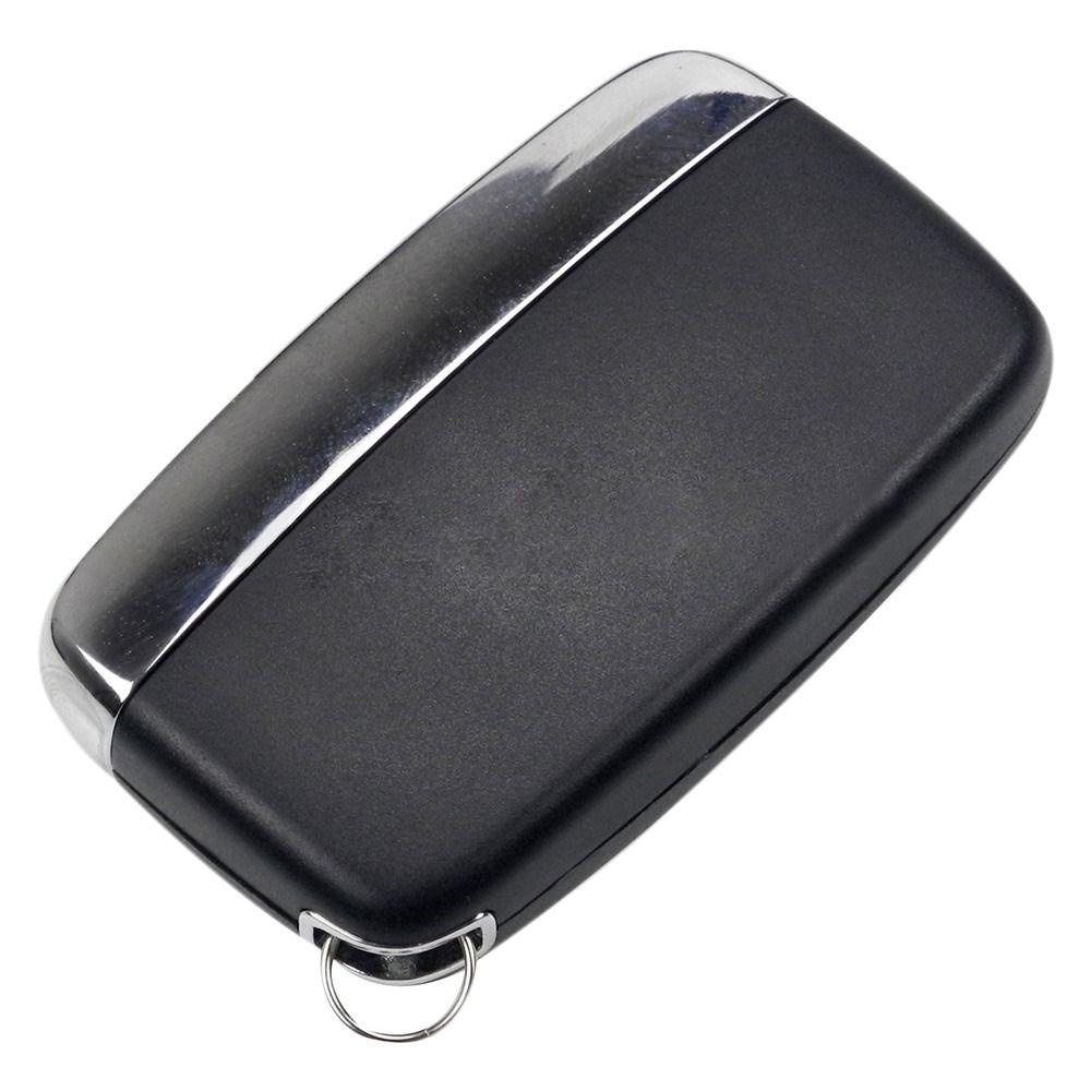 Chìa khóa ô tô FANIELLAPOWELL, Vỏ Fob từ xa 5 nút màu đen, Vỏ chìa khóa ô tô ABS thay thế cho Land Rover Evoque Discovery 4 Rover Evoque / Jaguar Freelander