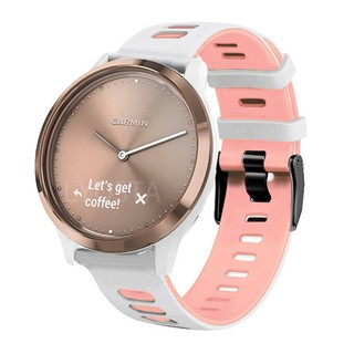 Dây Đeo Bằng silicone 22mm 20mm Cho garmin forerunner 265 965 255 255m 245 645 158 55 / venu 2 plus / vivoactive 4 3 / venu sq 2