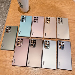 Ốp Điện Thoại PC Cứng Siêu Mỏng Mạ Viền Dành Cho Samsung Galaxy S23 S23 + S22 S22 + Plus Ultra