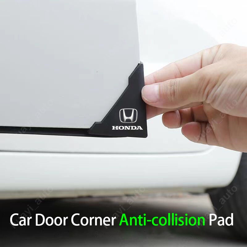 Bộ 2 / 4 Miếng Silicon Bảo Vệ Góc Cửa Xe Hơi Honda City Hrv Civic Wrv Brio BRV Fit Accord Vezel