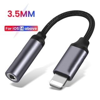 Cáp Chuyển Đổi Âm Thanh Mini Sang AUX 3.5mm Cho Điện Thoại i-Phone 14 13 12 Pro iOS 14 Trên