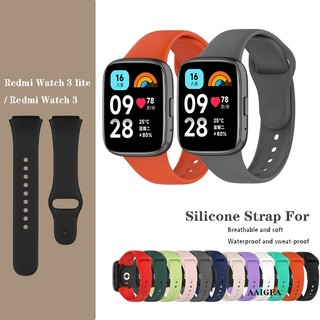 Dây Đeo Silicone Thể Thao Cho Đồng Hồ Thông Minh Redmi Watch 3 Active 3 Lite