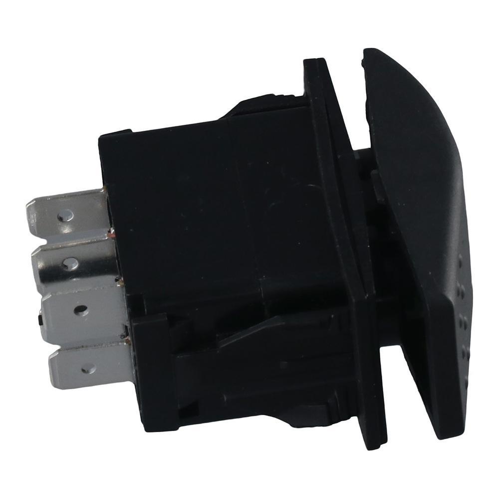 Công tắc bật tắt YMIFI, BẬT / / BẬT 6PIN 3 vị trí Công tắc Rocker Marine, Công tắc 12V màu đen chống nước hạng nặng Thuyền