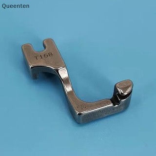 Queenten Vô Hình Dây Kéo Bấm Chân Đơn Phương Dây Kéo Chân Cho Juki Brother Siruba Jack Lockstitch Chân Công Nghiệp QT