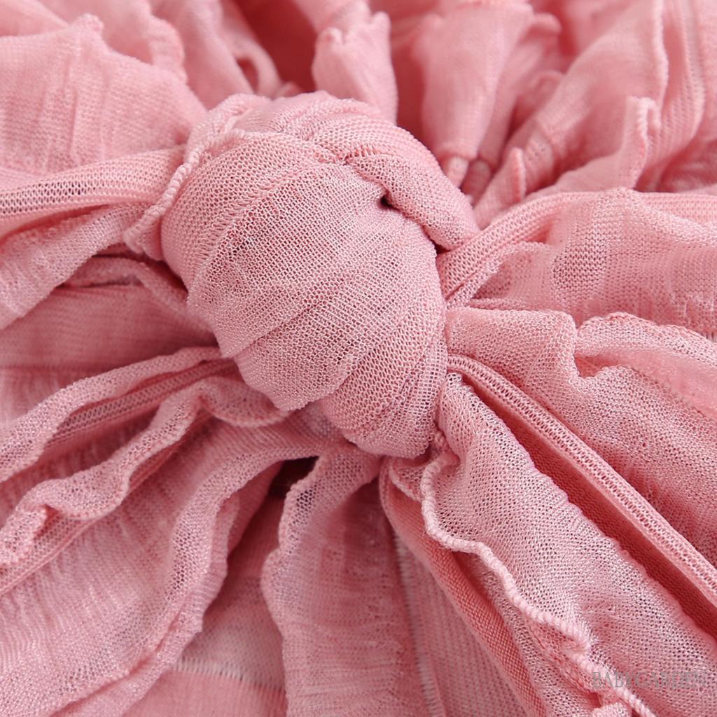 Mũ Turban Thắt Nút Thoáng Khí Thời Trang Mùa Hè Cho Bé Gái