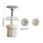 Cc Snow Lotus Flower Cookie Tem Máy Làm Bánh Trung Thu Lễ Hội Bánh Ngọt Dụng Cụ
