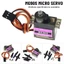 SMILE MG90S, Phiên bản nâng cấp 9G Trex 450 Bánh răng kim loại, Micro cho máy bay trực thăng Rc Thuyền ô tô 9G Servo
