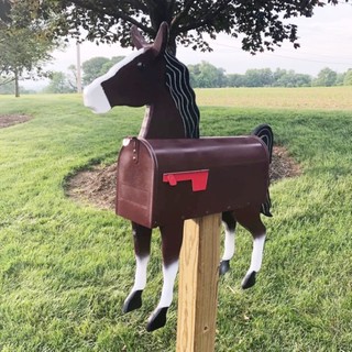 Động Vật Kim Loại Nhận Thư Hộp Thư Bên Ngoài Hộp Thư Có Hộp Thư Sân Vườn Trang Trí Ngoài Trời