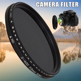 Bộ lọc ND biến thiên Fader có thể điều chỉnh mật độ trung tính ND2 đến ND400 cho ống kính máy ảnh