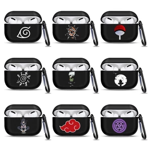 Vỏ bảo vệ Air AirPods Vỏ bảo vệ Naruto Sasuke Viết mắt tròn Hợp thời trang Nam airpod Pro 2 Kakashi Vỏ mềm TPU thế hệ thứ 3
