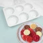 Cc 6Cells Khuôn Socola Silicon DIY Fondant Khuôn Hình Hoa Chất Liệu Silicon Khuôn Nướng Bánh DIY Trang Trí Bánh T