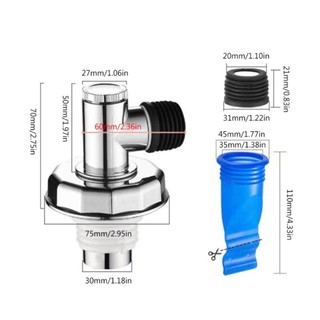 Nắp thoát nước AUGUSTINA, Khớp thoát nước sàn khử mùi, Đầu nối cống chống mùi Máy rửa chén