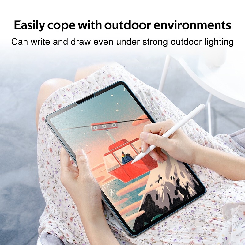 Chống lóa khi dùng iPad ngoài trời với Tbtic Paperlike