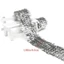 TOPTOOLCX 4.8cm / 1M Ruy băng ren Sequin, Căng lấp lánh tay trang trí, Vòng đeo tay rộng tại nhà Vòng đeo tay Vòng đeo tay Vật liệu may múa