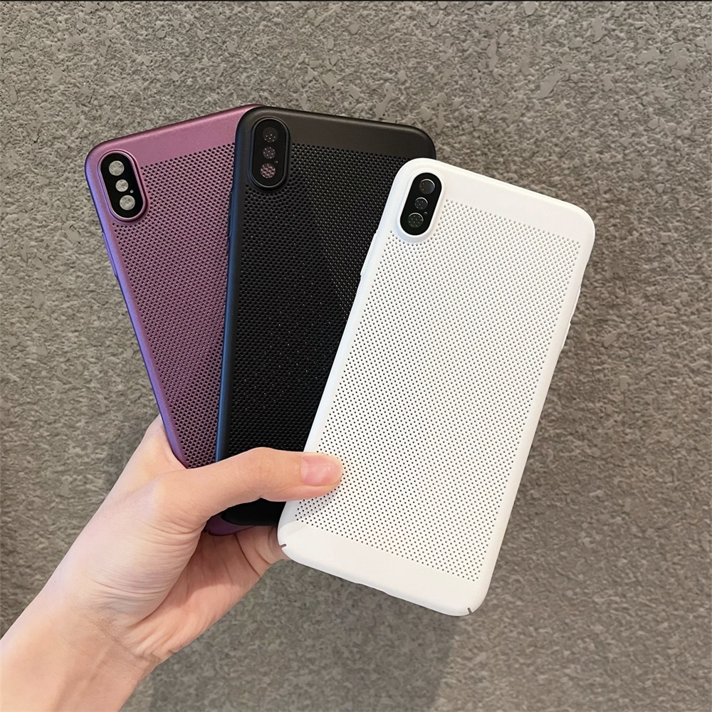 Ultra Ốp Điện Thoại iPhone X Xs Xr XsMax PC Cứng Siêu Mỏng Tản Nhiệt Chống Sốc / Rơi Vỡ Cho ốp lưng điện thoại iphone X / XS XR XS MAX
