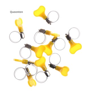 Queenten Set 10 Kẹp Ống Nước Bằng Thép Không Gỉ QT