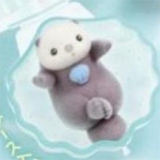 [BTF] Ready Stock Japan YELL Capsule Toy rái cá biển ôm vỏ trang trí động vật dễ thương Cub KSZL