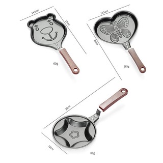 Chảo Chiên Trứng Ốp La Nhiều Hình Ngộ Nghĩnh, Bếp từ và bếp gas SUNNY DAY