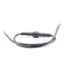 Đầu nối cáp chống nước Led DELMER, Đầu nối cáp chống nước nam sang nữ 2pin / 3pin / 4pin / 5pin Đầu nối nam và nữ, Dây đèn LED PVC IP68 màu đen Cắm dây cáp nhẹ