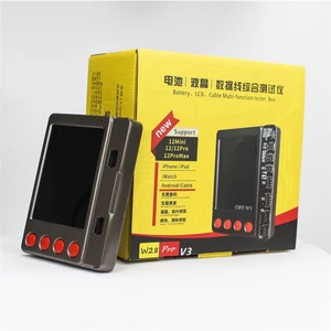 W28 Pro LCD Pin Màn Hình Nhạy Cảm Quang Cáp Kiểm Tra Hộp Ban Phát Hiện Pin Cáp Mềm Cho IPhone 11 12 13 14 15