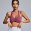 Áo ngực thể thao áo ngực nữ dây chống sốc tập thể dục nhanh-sấy khô thoáng khí sexy yoga top