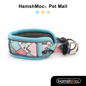 HamshMoc Phản Quang Cổ Chó Có Thể Điều Chỉnh Cổ Thú Cưng Lưới Thoáng Khí Có Khóa Chắc Chắn Nylon Mềm Mại Bền Đẹp Cho Chó