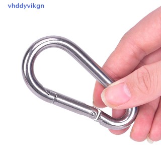 Móc Khóa Carabiner Bằng Thép Không Gỉ 304 Tháo Gỡ Nhanh