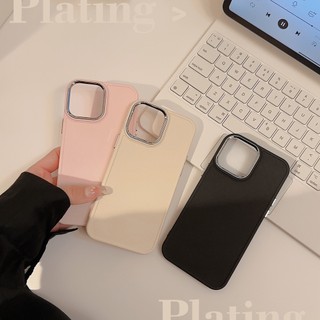 Ốp Điện Thoại Silicon Mềm Màu Trơn Đơn Giản Cho IPhone 14 14pro Max 14plus 13 13pro 13mini 12 11 Pro Max IX XR SE2 I8 Plus