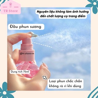 Xịt vệ sinh cọ trang điểm khô, rửa cọ makeup khô Gecomo 75ml
