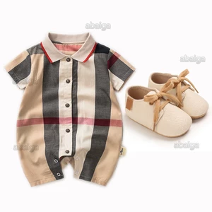 Thời Trang Onesies Cho Bé Trai 0 18 Tháng Tay Ngắn Áo Liền Quần Polo Trẻ Sơ Sinh Jumpsuit Sơ Sinh Trang Phục Sinh Nhật Áo Cưới Cho Bé Quần Áo Tập Đi Chụp Ảnh Cho Bé Trang Phục