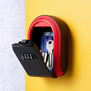 [Giao hàng nhanh] HAVENLYCO Khóa kết hợp 4 chữ số Kỹ thuật Hộp mã nhựa Hộp khóa chìa khóa ngoài trời trong nhà