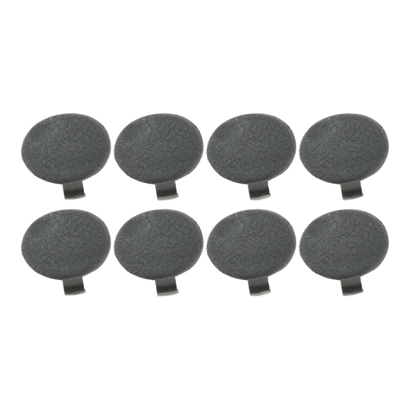 8-piece/set Inner Interior Door Grab Handle Armrest Screw Cover Cap Plug Plastic