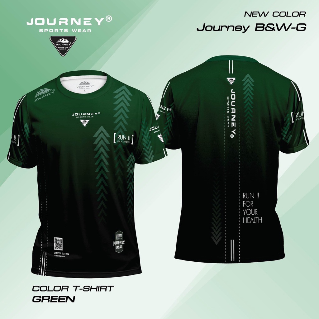 Hàng Có Sẵn Jersey Journey Áo Thun Thể Thao Mùa Hè In Họa Tiết (JBW) Cho Chạy Bộ / Kéo Dài / Vải microsport. Đèn Led Siêu Nhẹ Thoáng Khí In Họa Tiết Thời Trang
