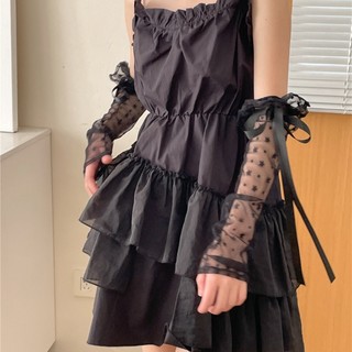 Găng Tay Ren Hở Ngón Chống Nắng Mùa Hè vipdeal1 Cho Nữ