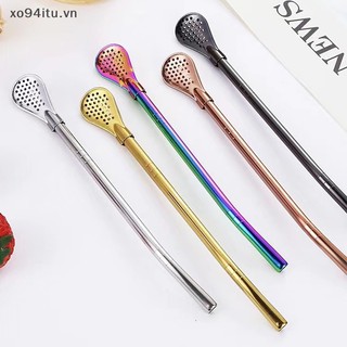 Ống Hút Bằng Thép Không Gỉ 304 Nhiều Màu Có Thể Tái Sử Dụng