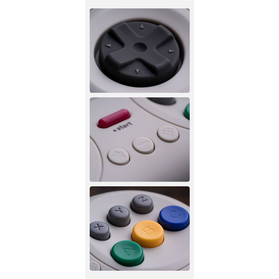 Tay Cầm Chơi Game Bluetooth 8Bitdo M30 Cho NS PC Win and Android Phiên Bản Nâng Cấp Sega Genesis Mega Drive