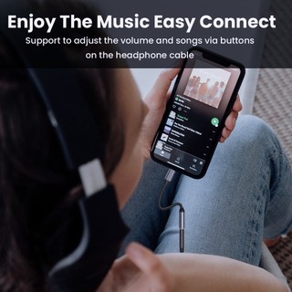 Cáp Chuyển Đổi Âm Thanh Mini Sang AUX 3.5mm Cho Điện Thoại i-Phone 14 13 12 Pro iOS 14 Trên