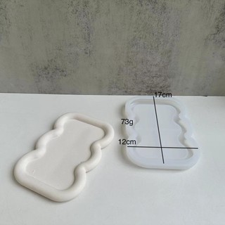 Khuôn Silicone Làm Khay Đựng Nước Chấm Hình Tròn / Đám Mây / Hoa Xinh Xắn DIY