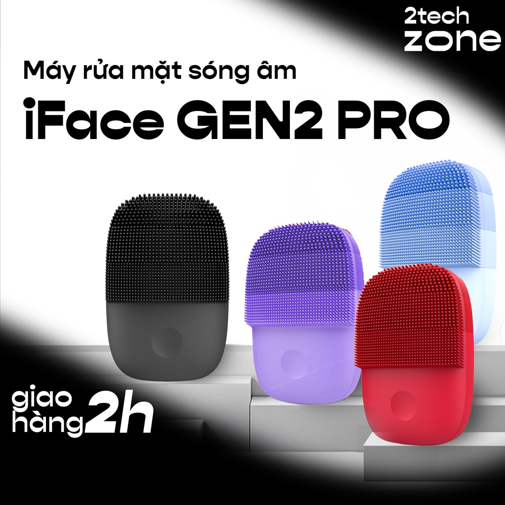 Máy rửa mặt sóng âm Xiaomi inFace MS-2000 Gen 2 Pro phiên bản nâng cấp ...