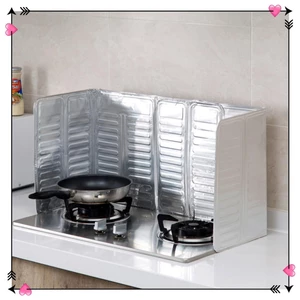 Khung Nhôm Tấm Chắn Chống Bắn Dầu Mỡ Rán Size 32.5x84cm