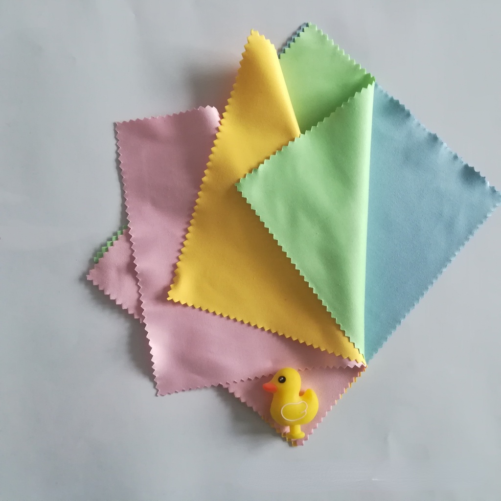 Khăn Lau Mắt Kính Hai Mặt Chất Liệu microfiber Cao Cấp