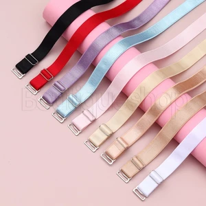Dây Áo Ngực Co Giãn Nhiều Màu Sắc Có Khóa Kim Loại Tháo Rời Được Dành Cho Nữ