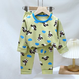 2-15 Tuổi Trẻ Em Bé Trai Bé Gái Bộ Đồ Ngủ Lycra Cotton Bộ Đồ Ngủ Trẻ Em Bộ Đồ Ngủ Bộ Đồ Ngủ Nhà Quần Áo