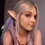 Trang trí halloween elf tai mô phỏng tai mềm fairy angel dress up cosplay